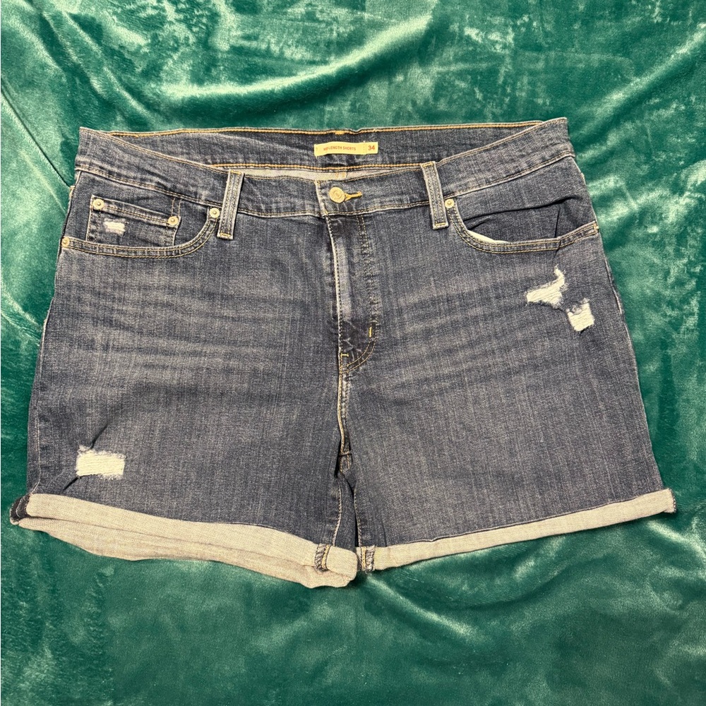 Denim Blue Women's Shorts